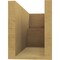 Ekena Millwork 6in. W x 8in. H x 16in. L Chapel Hill Woodgrain TimberThane Rafter Tail, Primed Tan RFTUR06X08X16CHPRCPR - alternate 5